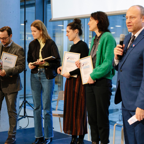 Certificate ceremony at the Museum für Kunst und Gewerbe Hamburg (MK&G)