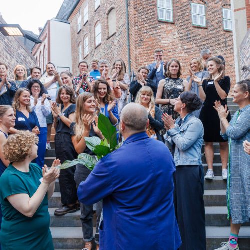 Transformers of the 4th generation of the federal round at the certificate award ceremony and networking dinner at the European Hansemuseum in August 2023; ©Helena Morgenstern